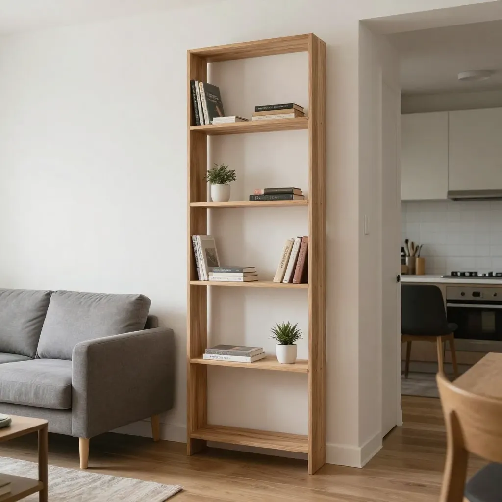 Open circulation path in small apartment design