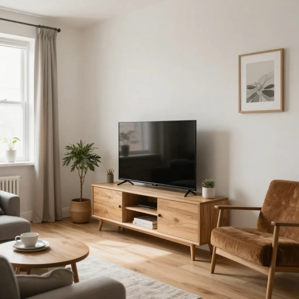 Functional furniture selection for compact spaces